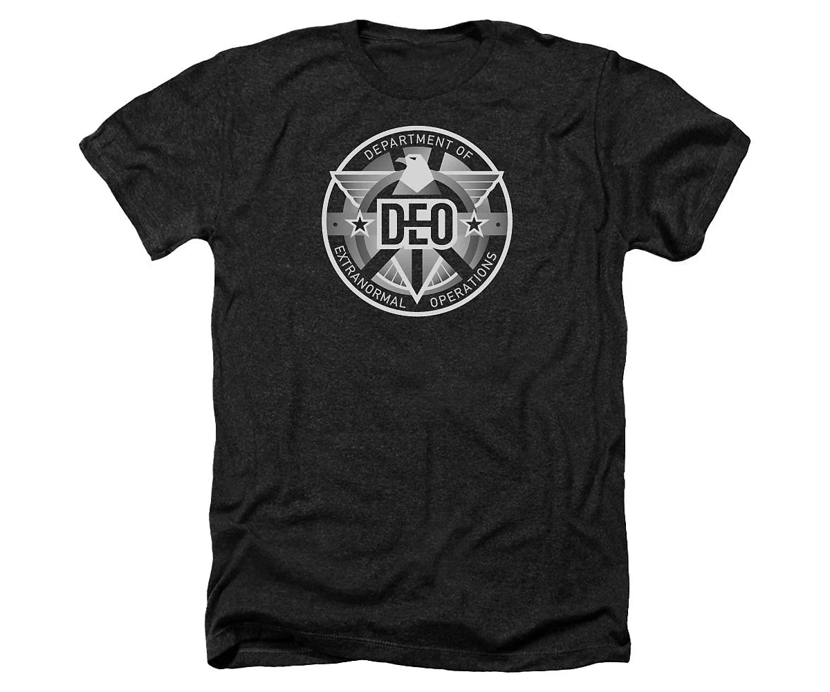 Supergirl Mens Deo Adult Heather Tee T-Shirt 5390₽