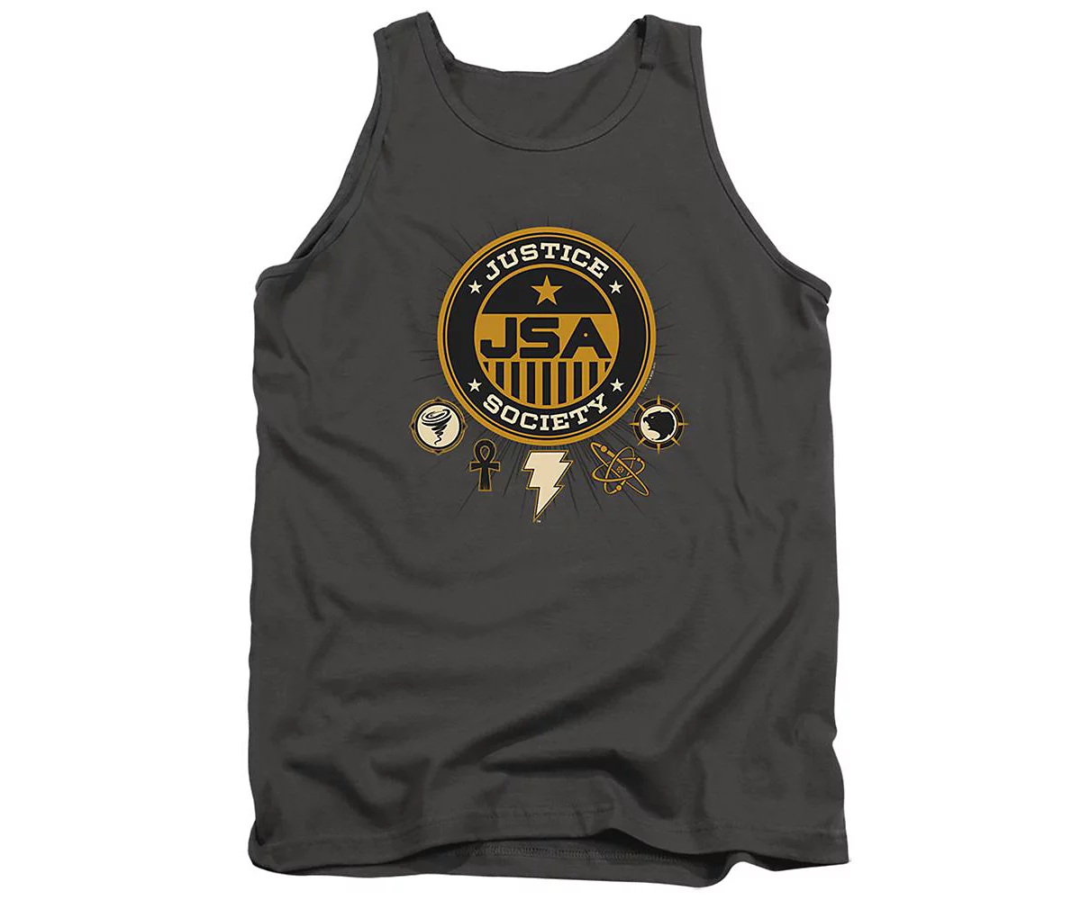 Black Adam Mens Justice Society Adult Tank Top 5390₽