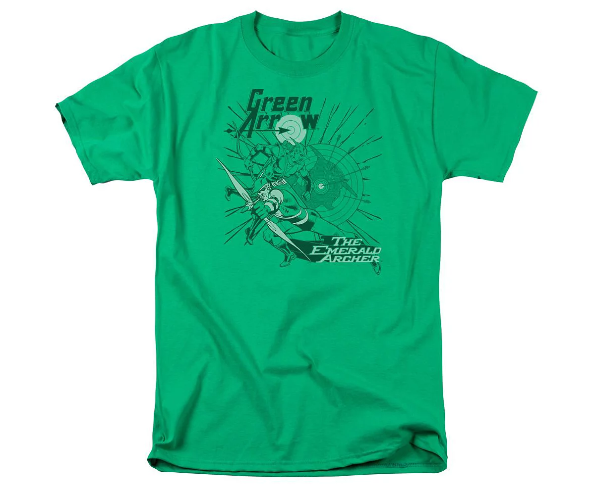 Dc Green Arrow Big - Tall DC Comics Green Arrow The Emerald Archer Short Sleeve Adult Tee / T-Shirt