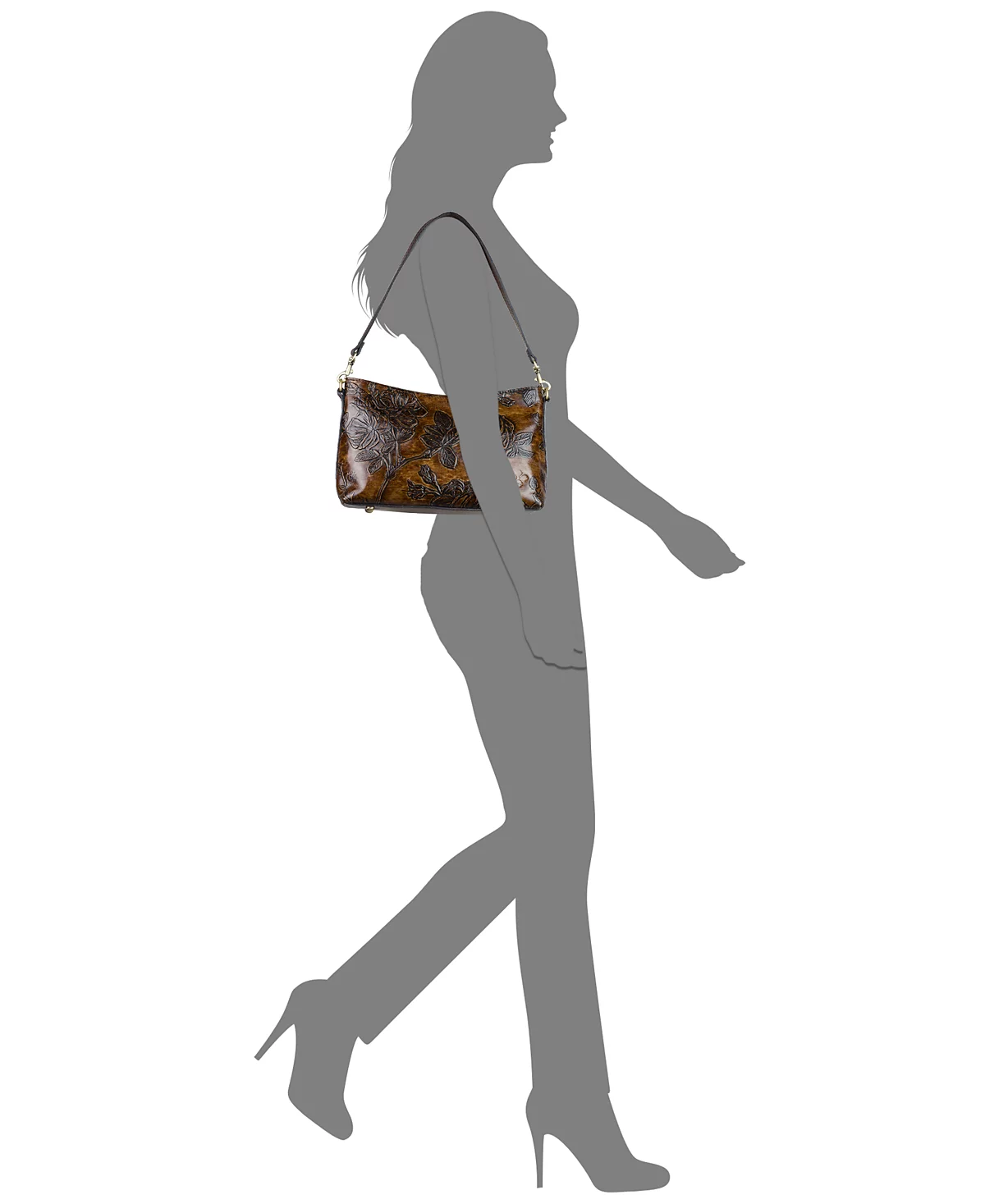 Patricia Nash Betta Medium Leather Crossbody Created for Macys 22690₽