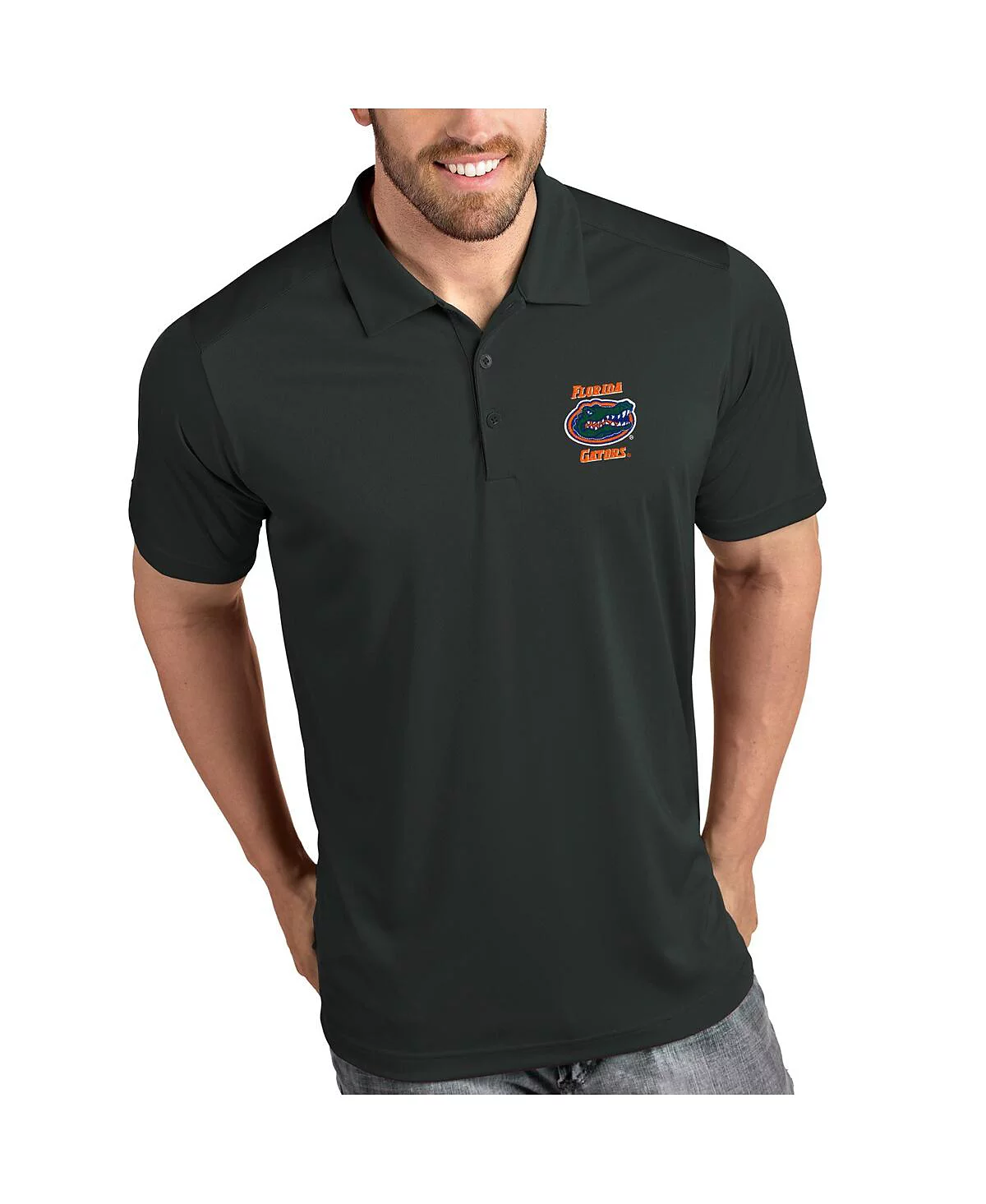 Antigua Mens Florida Gators Tribute Polo 12890₽