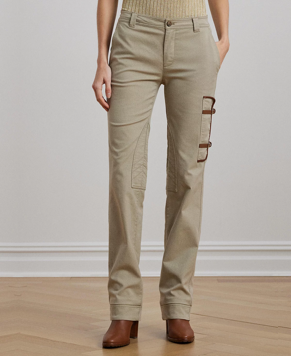 Lauren Ralph Lauren Women's Cotton-Blend Twill Jodhpur Pants
