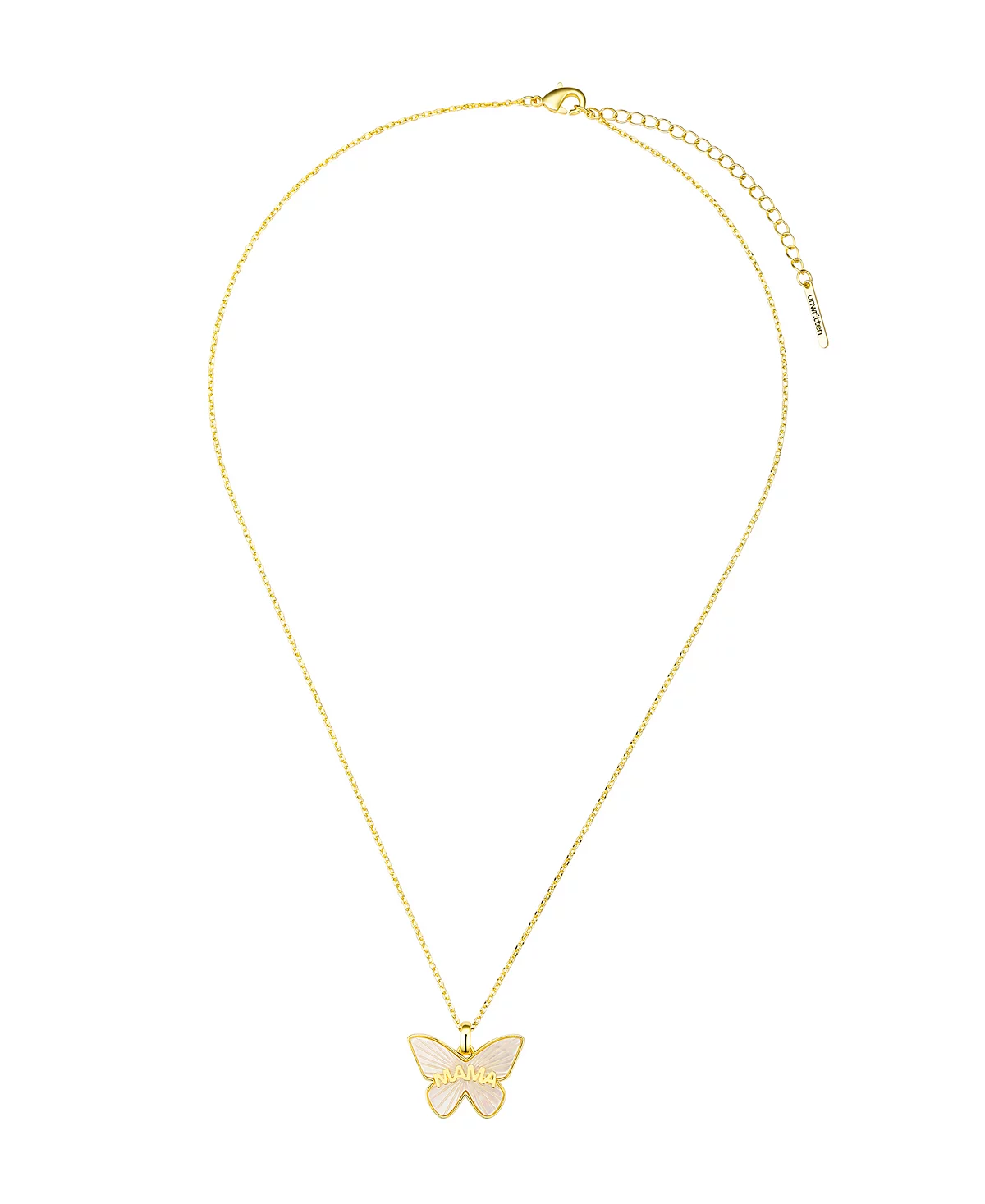 Unwritten Mother of Pearl Butterfly Mama Necklace 2990₽