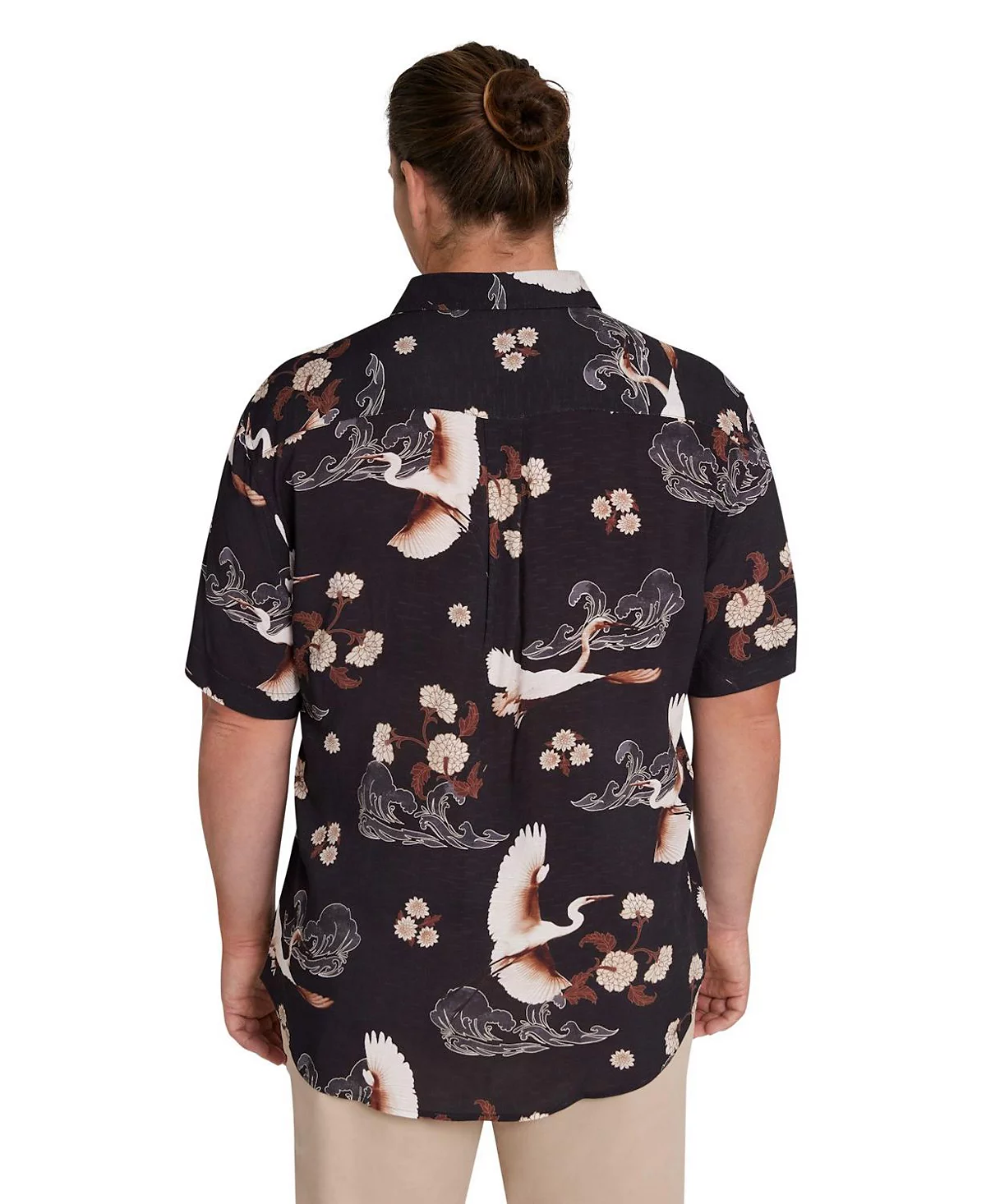 Johnny Bigg Big - Tall Crane Print Shirt 4590₽