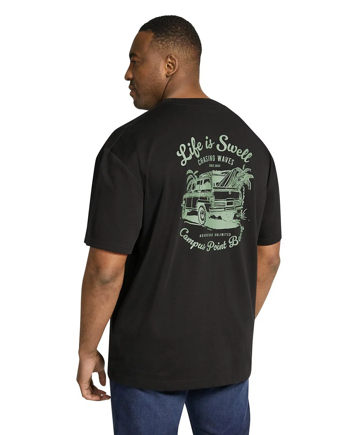 Johnny Bigg Big - Tall Chasing Waves Relaxed Fit Tee 5590₽