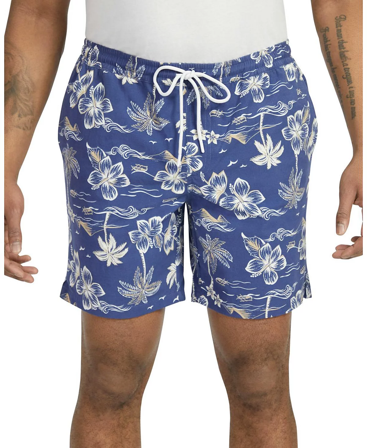 Johnny Bigg Big - Tall Keanu Print Swim Short 13090₽