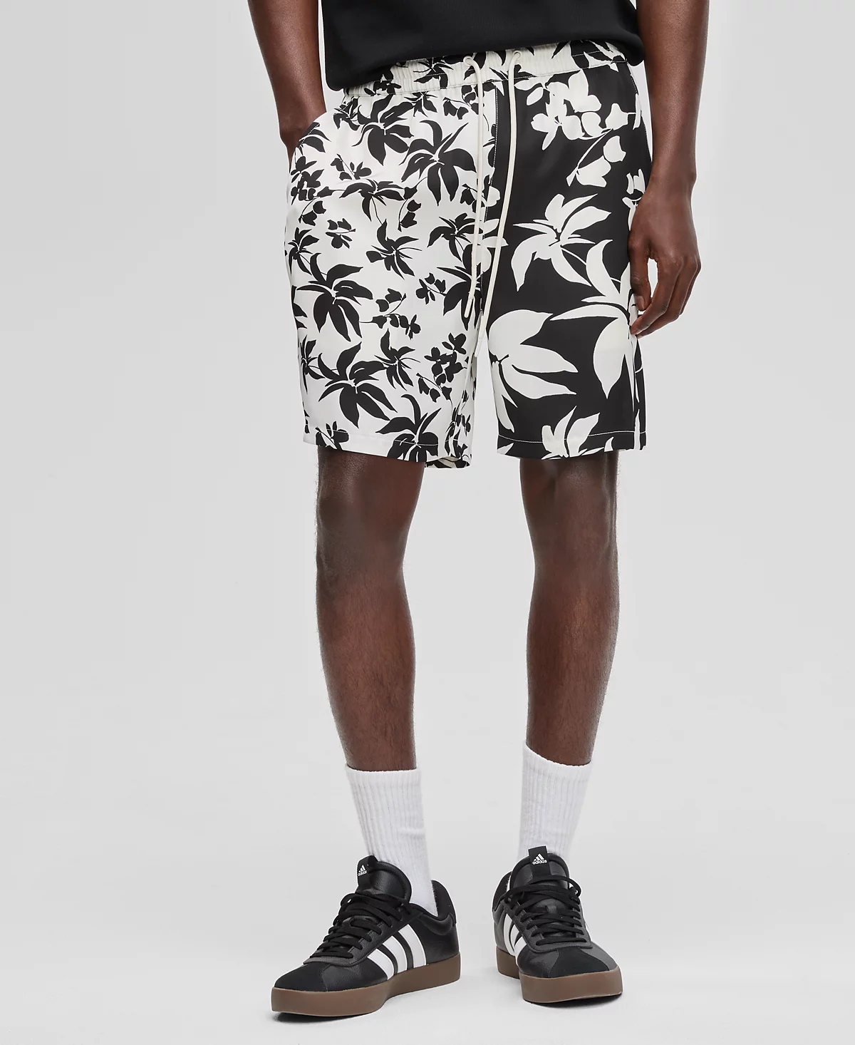 Mode of One Men's Palm Reverse Splicing Pull-On Shorts, Exclusively at Macy's