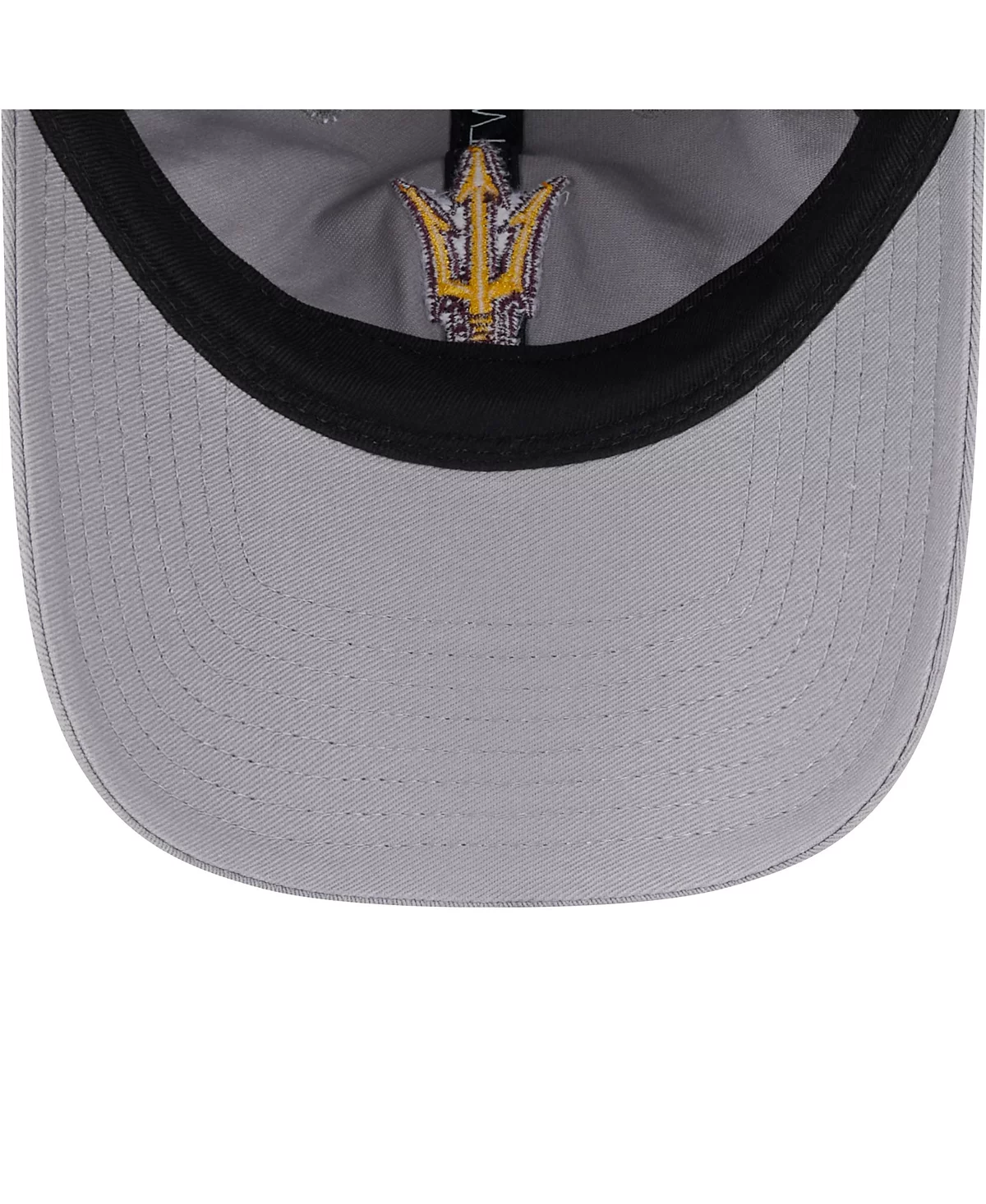 New Era Womens Gray Arizona State Sun Devils Logo 9TWENTY Adjustable Hat 4190₽