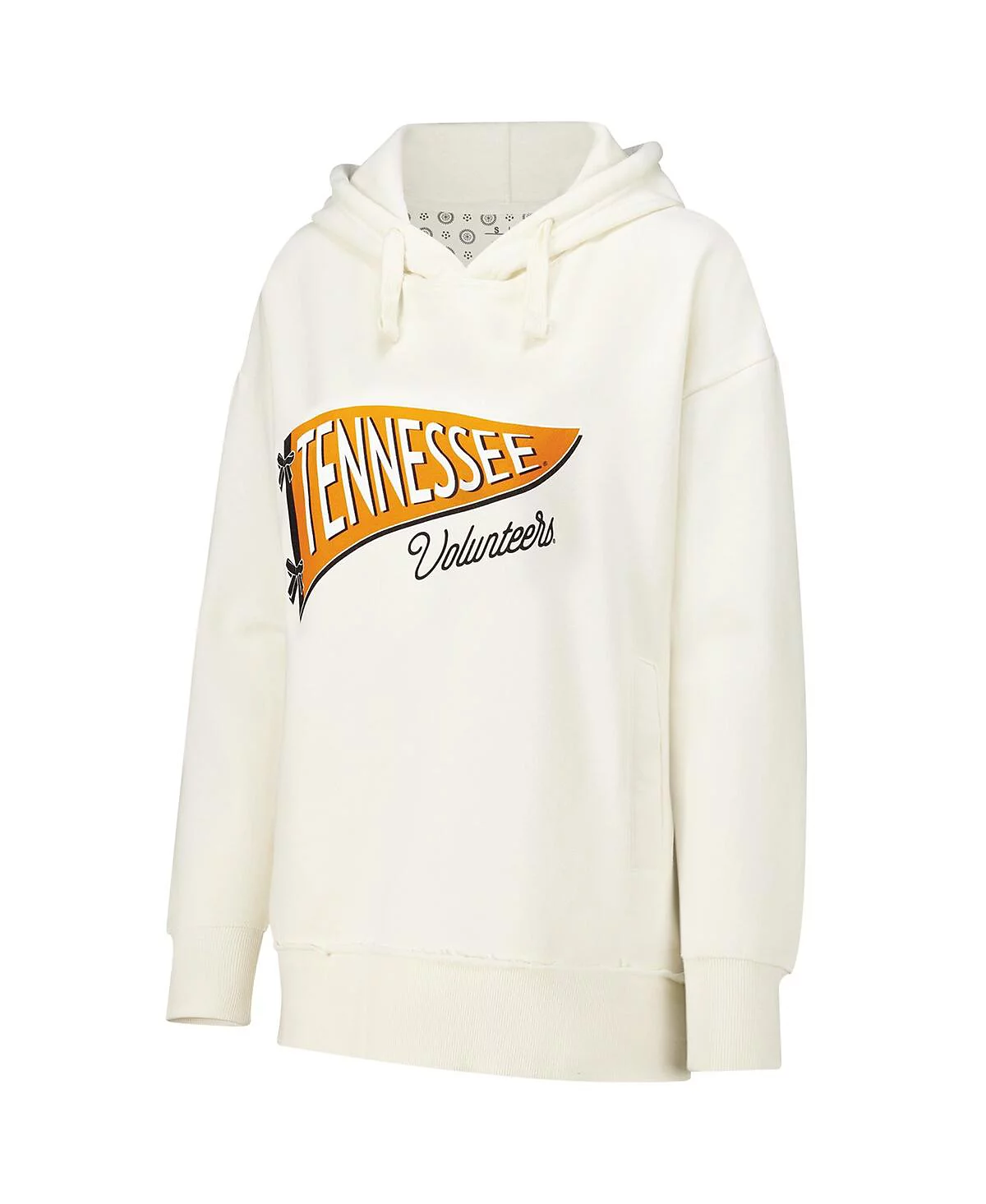 Pressbox Womens Cream Tennessee Volunteers Marni Pullover Hoodie 14290₽