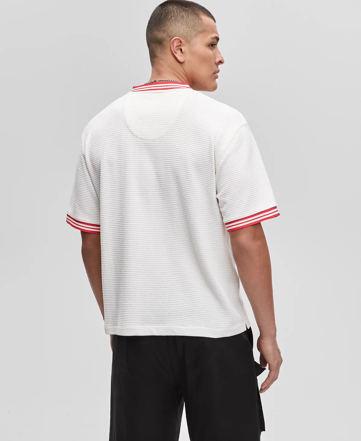 Mode of One Mens La Brea Relaxed Fit Short Sleeve Logo Jersey 9390₽
