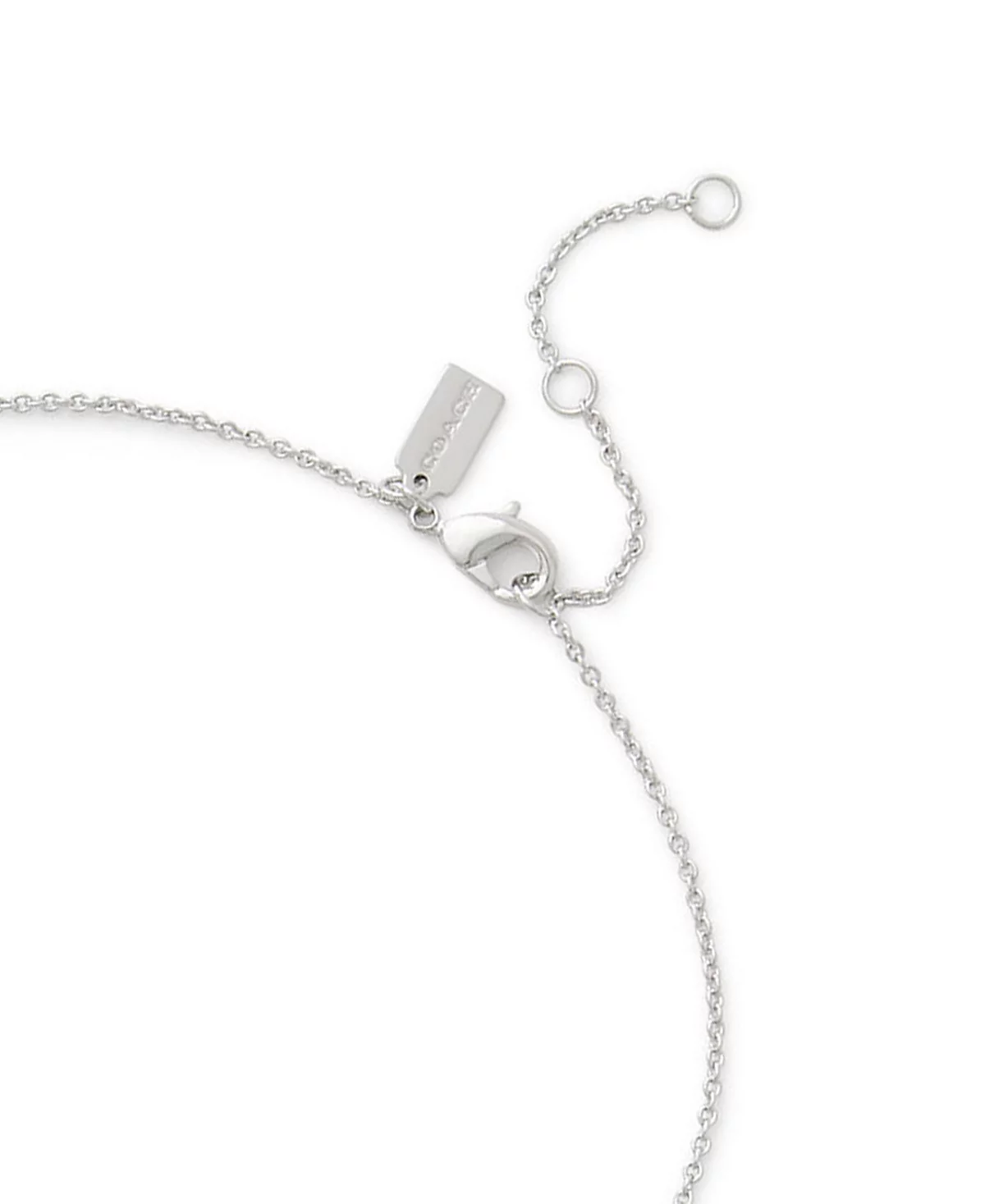 COACH Signature Tea Rose Heart Strand Necklace 27590₽