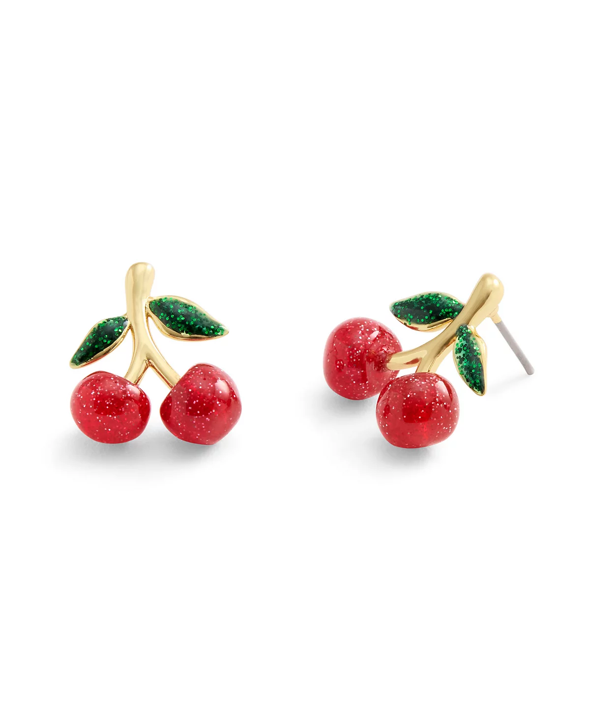 COACH Red Enamel Cherry Cluster Stud Earrings 14290₽