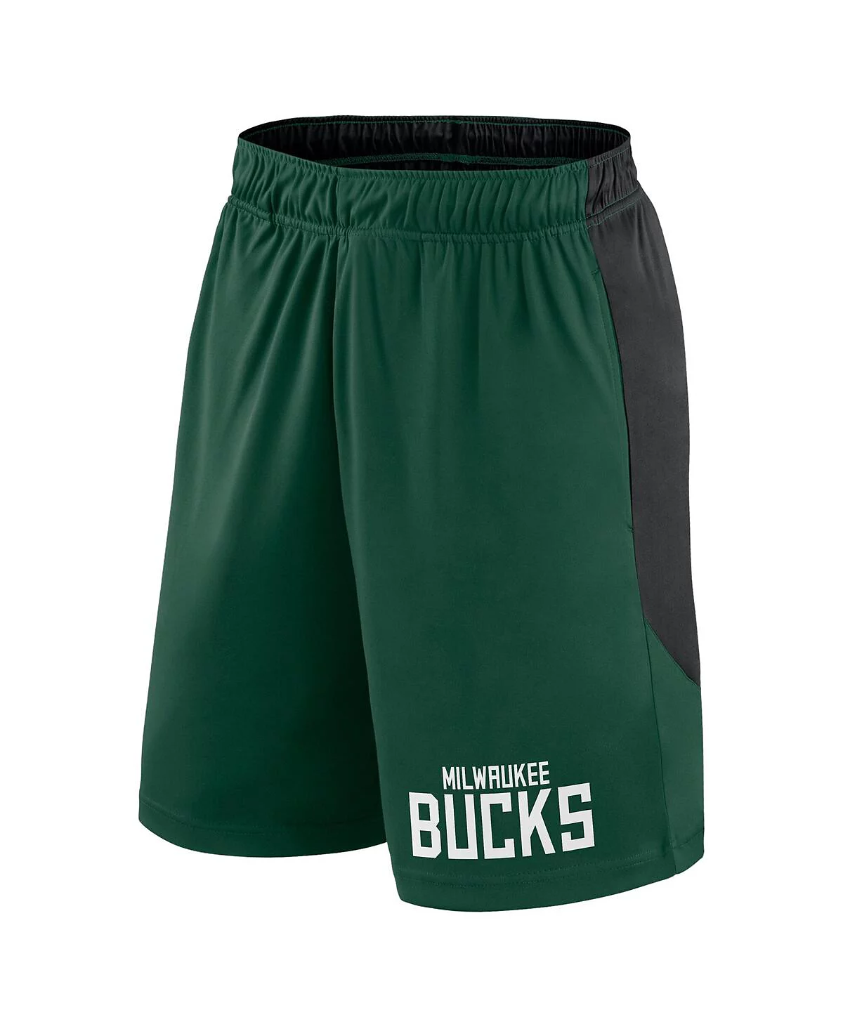 Logo Athletic Mens Hunter GreenBlack Milwaukee Bucks Launch Performance Shorts 9490₽