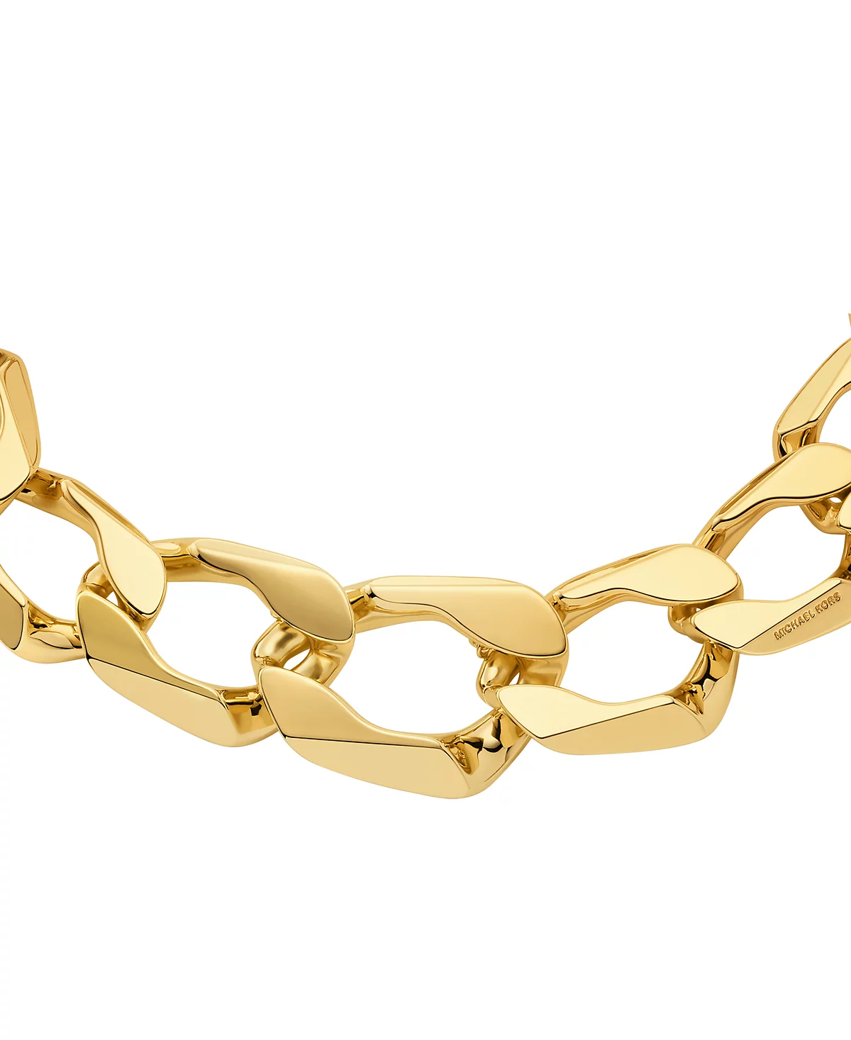 Michael Kors 14K Gold Plated Link Necklace 75190₽