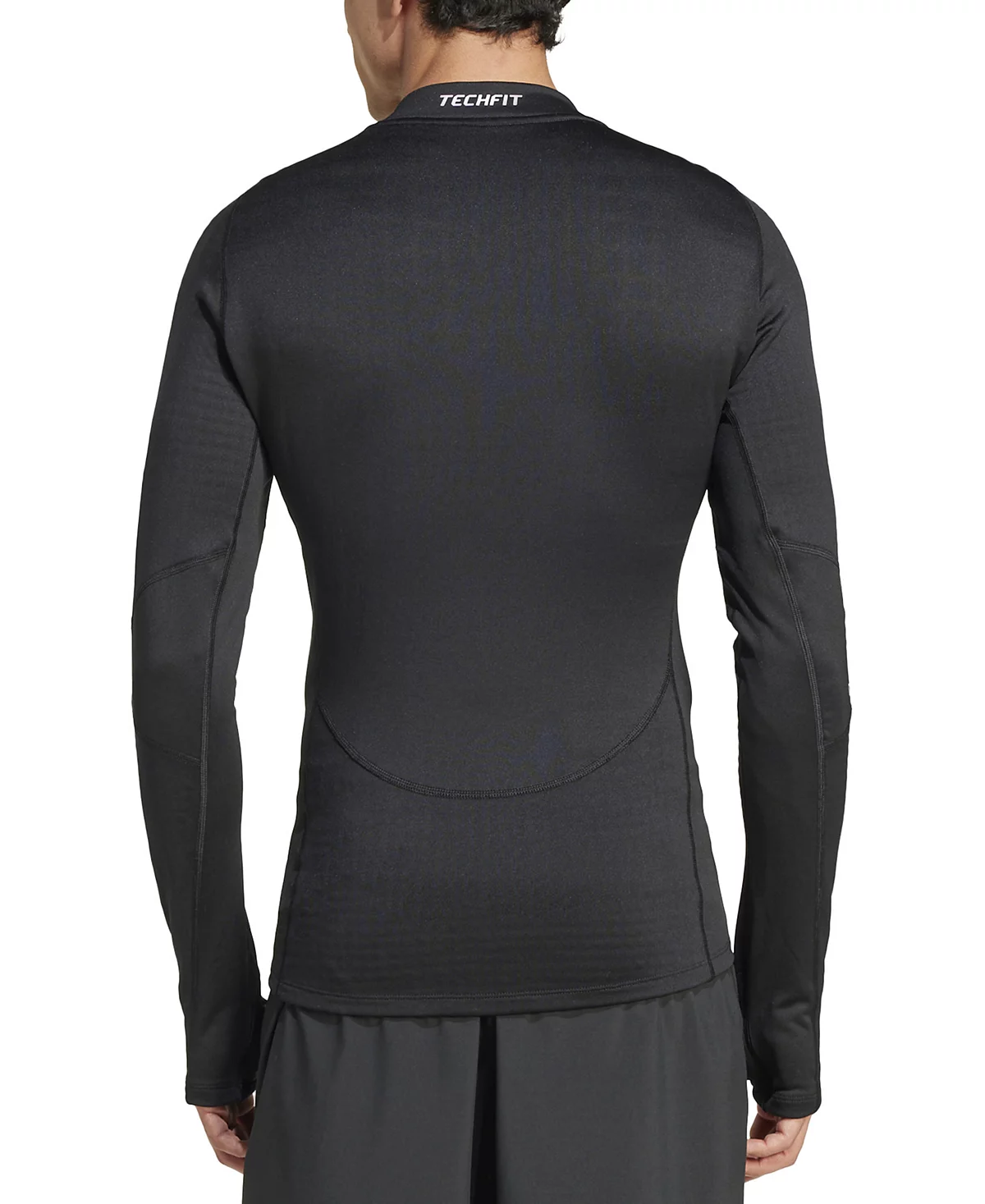 adidas Men's Techfit Cold.Rdy Moisture-Wicking Long-Sleeve Base-Layer Training T-Shirt