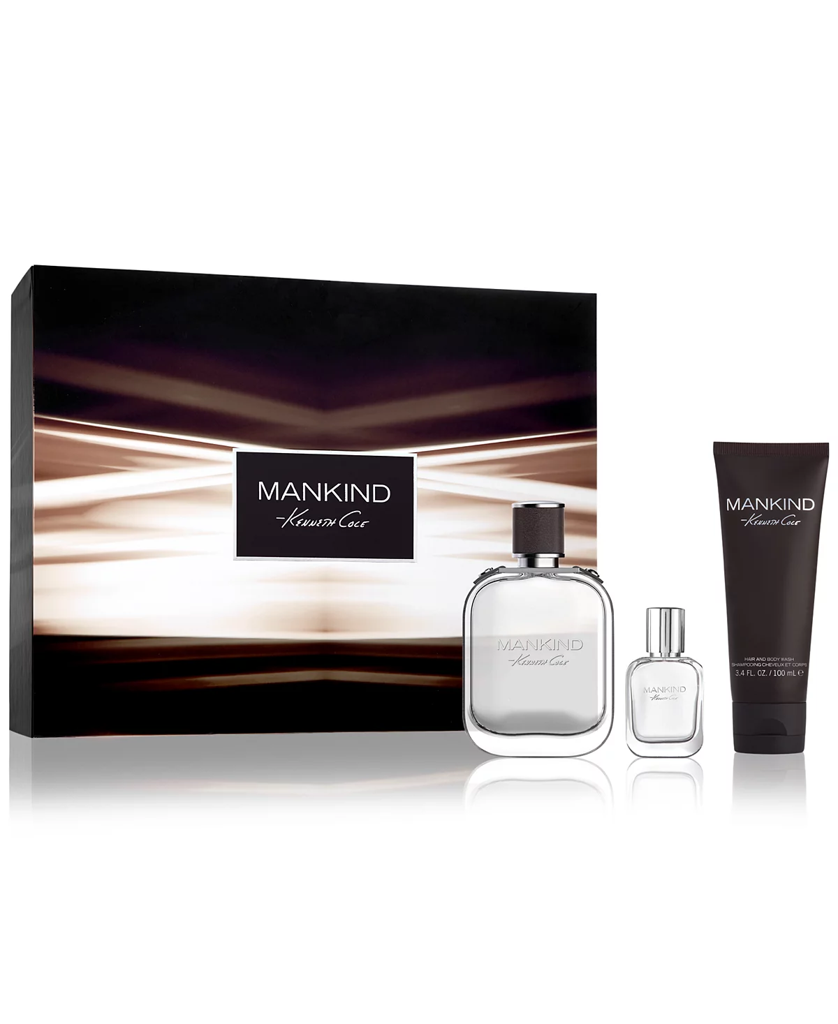 Mens 3-Pc Mankind Eau de Toilette Gift Set 16590₽
