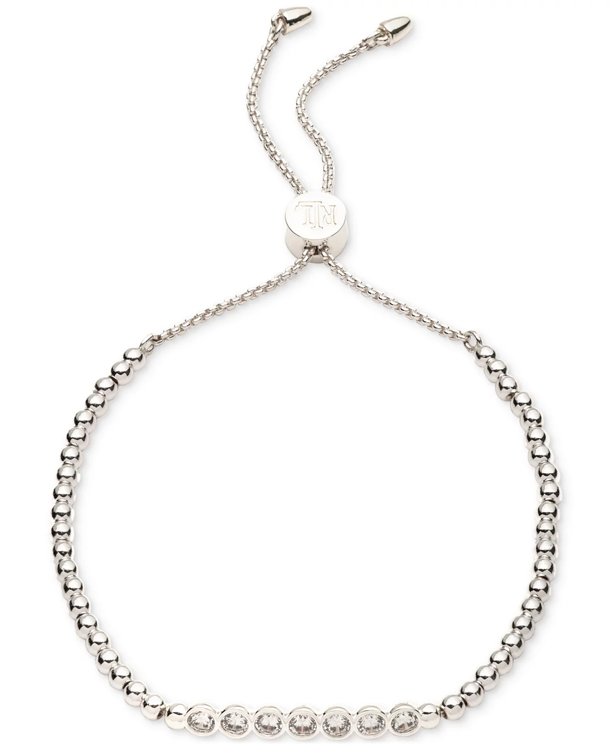 Lauren Ralph Lauren CZ Crystal Beaded Slider Bracelet 5490₽