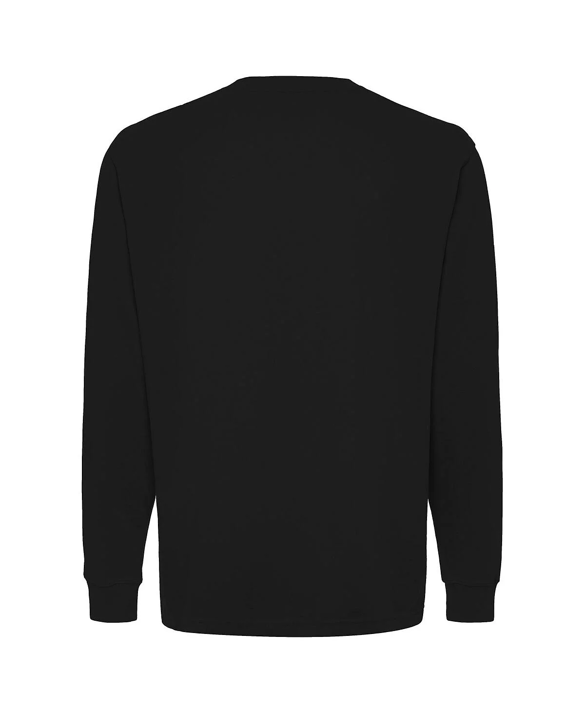 Sportiqe Mens and Womens Black New York Knicks Wales Heavyweight Pocket Long Sleeve T-Shirt 11390₽