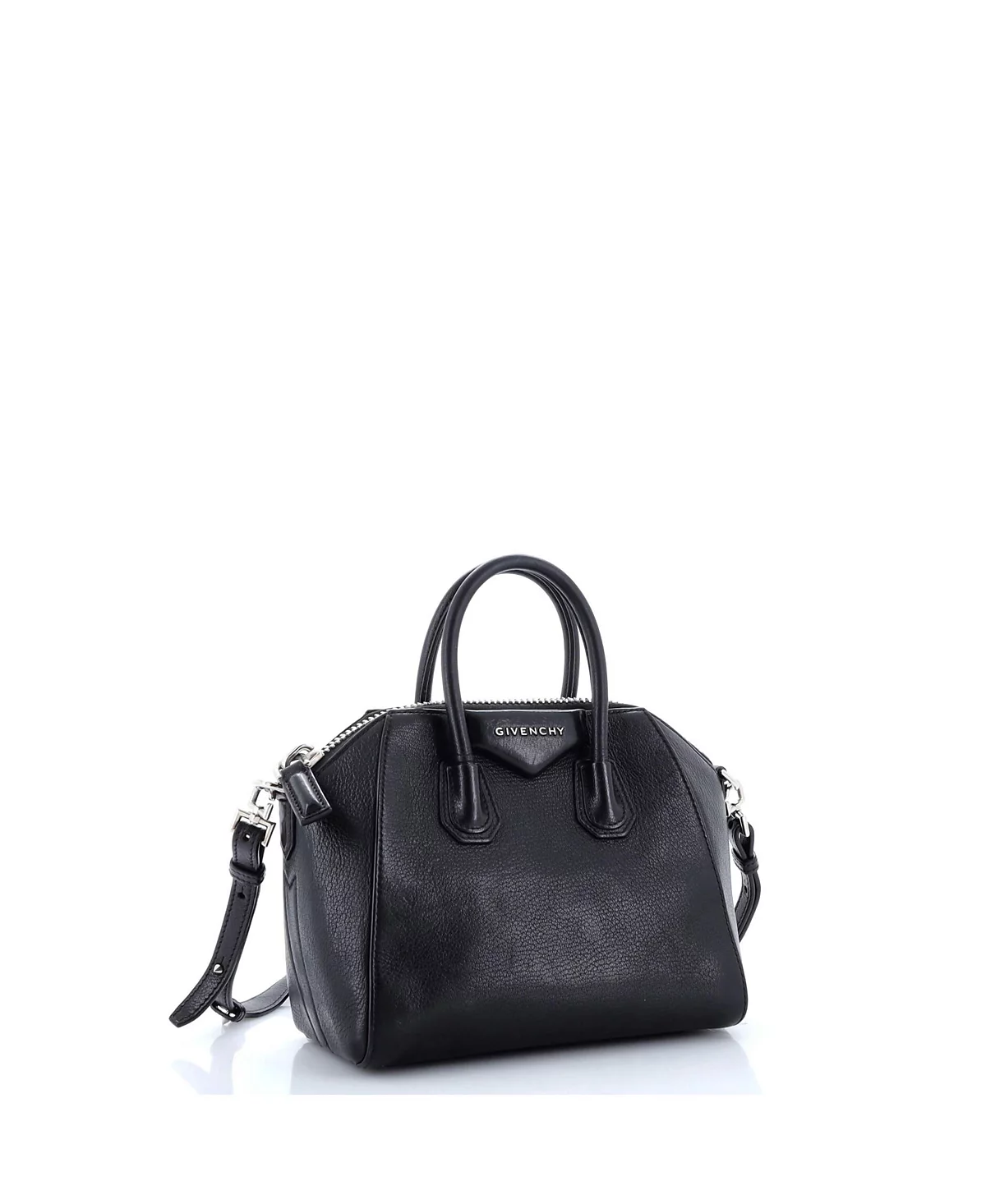 Pre-Owned Givenchy Mini Antigona Bag Leather 152090₽