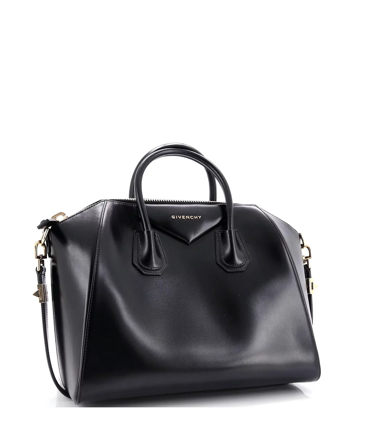 Pre-Owned Givenchy Medium Antigona Bag Glazed Leather 187690₽