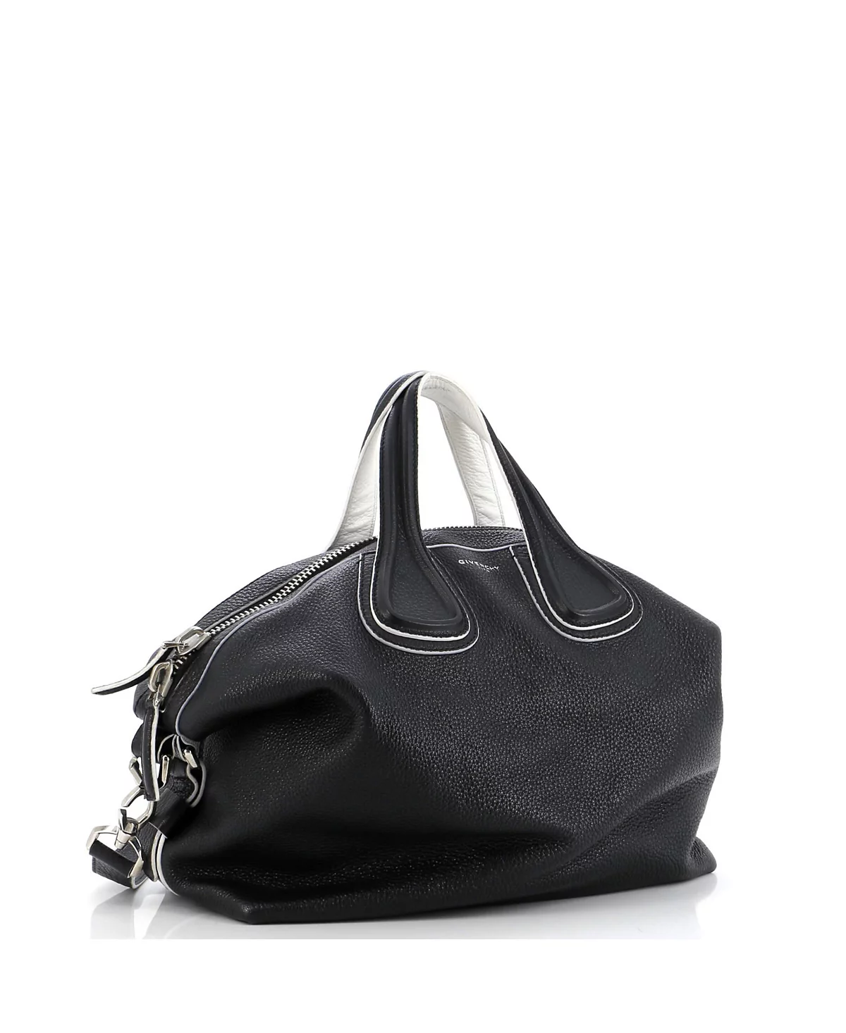 Pre-Owned Givenchy Medium Nightingale Satchel Waxed Leather