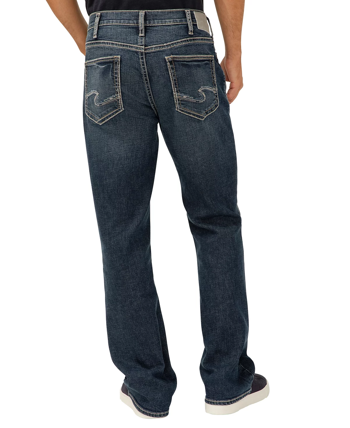 Silver Jeans Co Mens Craig Classic Fit Bootcut Luxe Heritage Jeans 17890₽