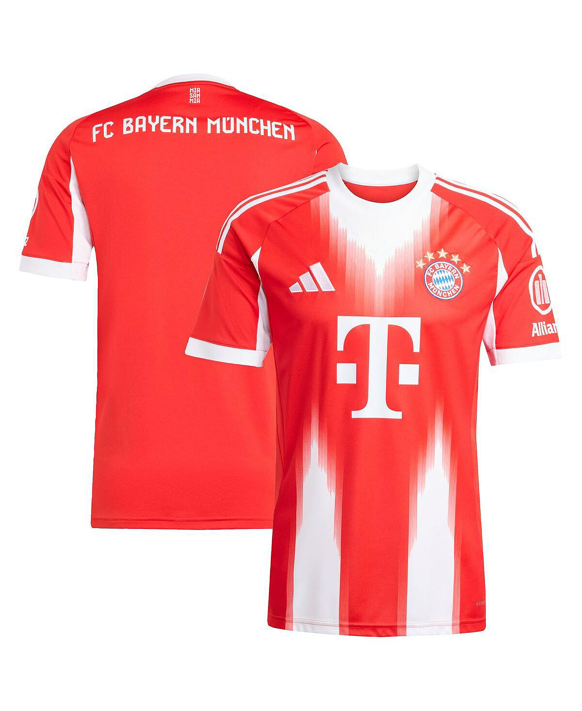 Мужская красная футболка Bayern Munich сезона 2025/26 red