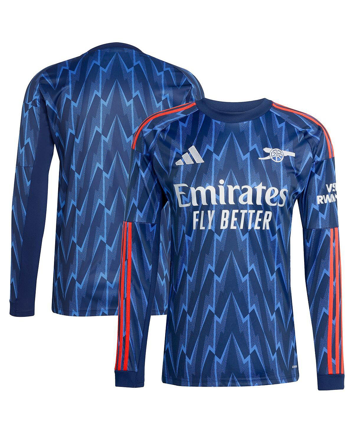 Мужская синяя футболка с длинным рукавом Arsenal 2025/26  blue