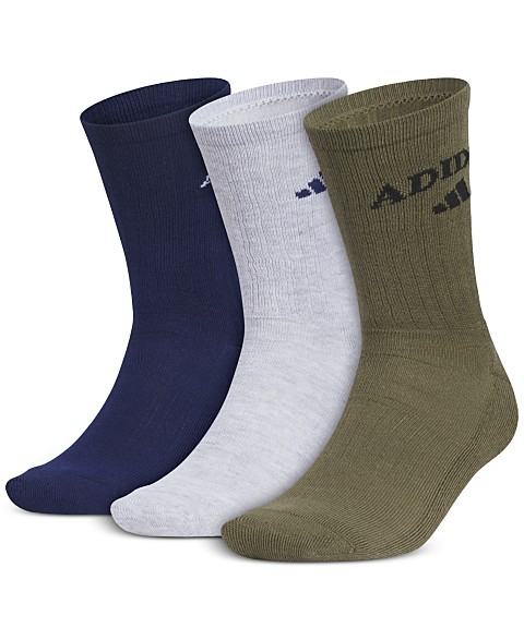мужские носки adidas Foundation Sport 3-Pk. Синие носки Crew