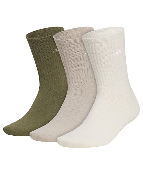 мужские мягкие носки Comfort Crew от adidas, 3 упаковки, multi