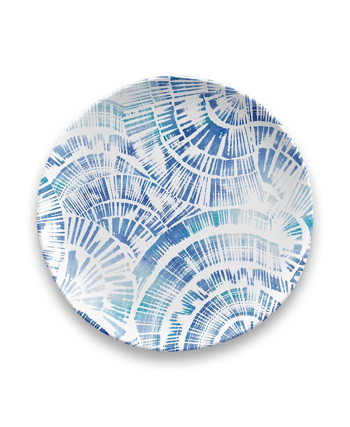 TarHong Coastal Scallops 6-Piece Salad Plate Set, 8.5