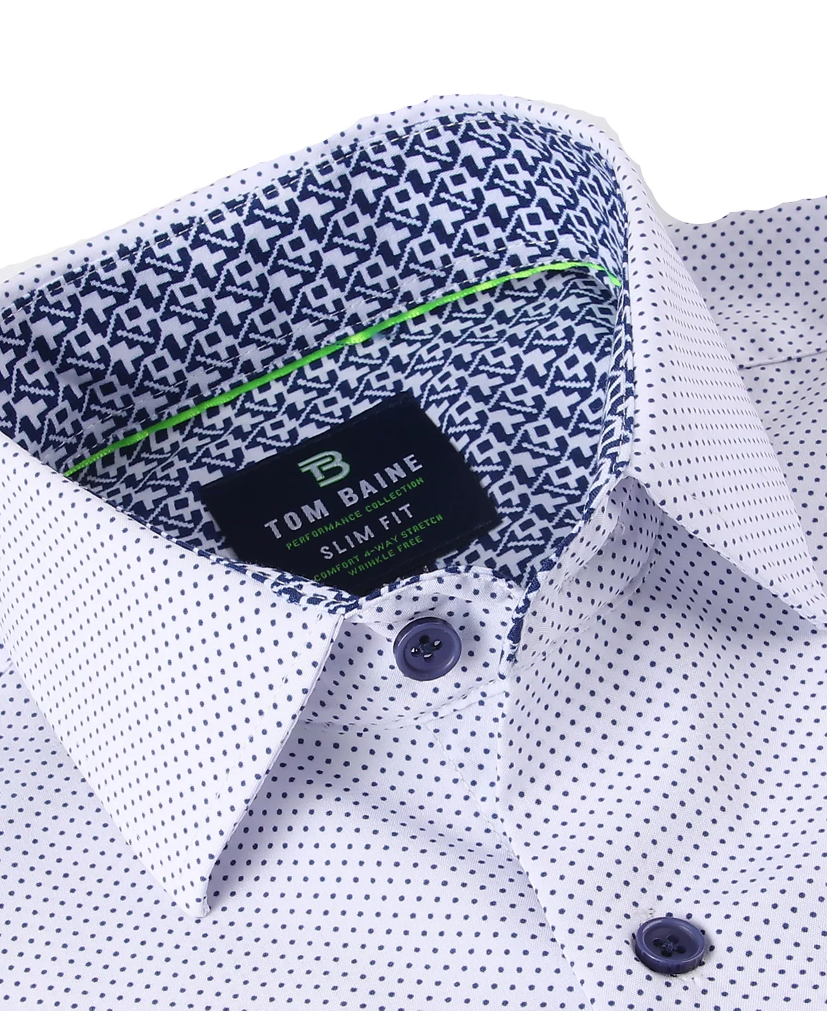 Mens Slim Fit Short Sleeve Performance Button Down Dress Shirt 9690₽