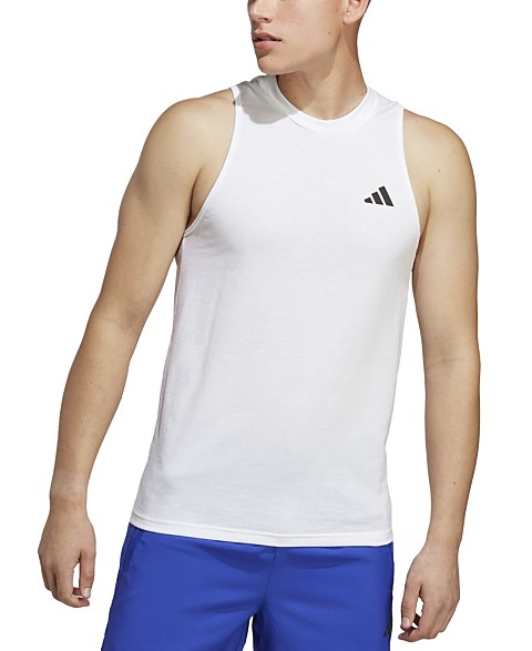  Мужская тренировочная майка Essentials Slim-Fit Feelready white