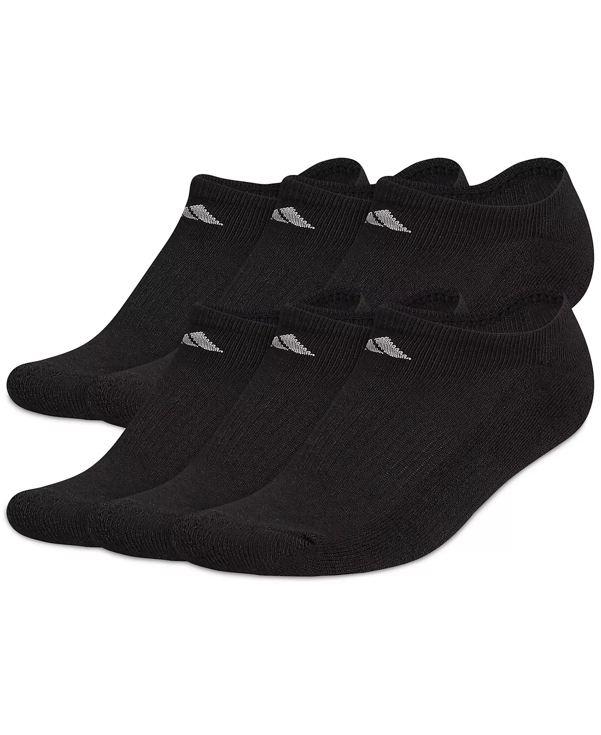 Женские кроссовки Adidas 6-Pk. Спортивные носки с подкладкой, которые не видны