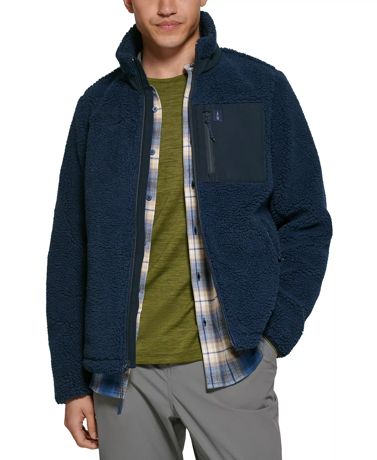 Мужская флисовая куртка Highline Trail на полной молнии 7490₽