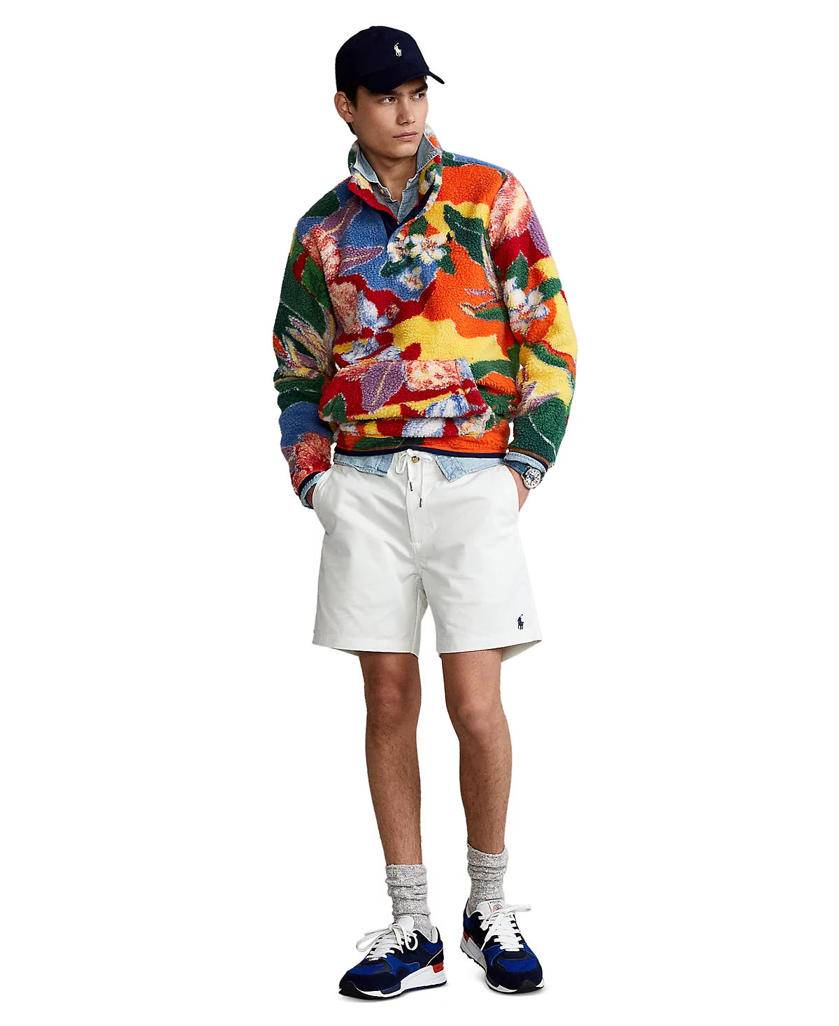 Мужские 6-дюймовые шорты Polo Prepster из эластичного хлопка Polo Ralph Lauren
