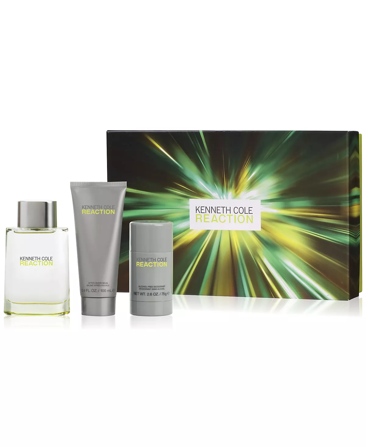 Мужской набор из 3 предметов Подарочный набор туалетной воды Reaction 16590₽