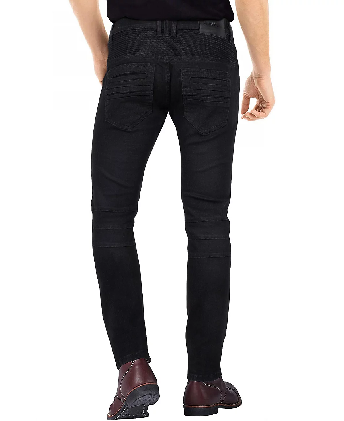 X-Ray Mens Rawx Slim Fit Moto Detail Stretch Jeans 15190₽