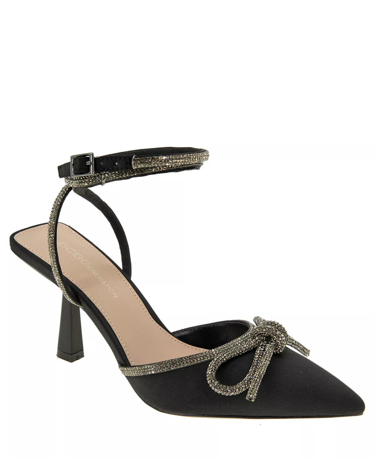 Женские туфли-лодочки с острым носком и хрустальным бантом Ildy Crystal 20690₽