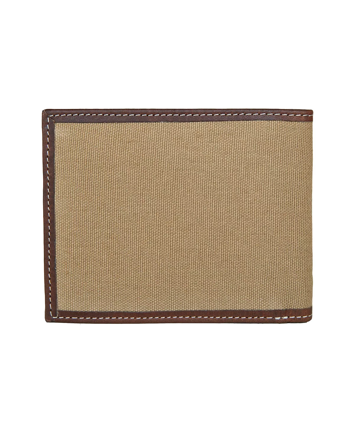 Lucky Brand Mens Canvas with Leather Trim Bifold Wallet 8490₽