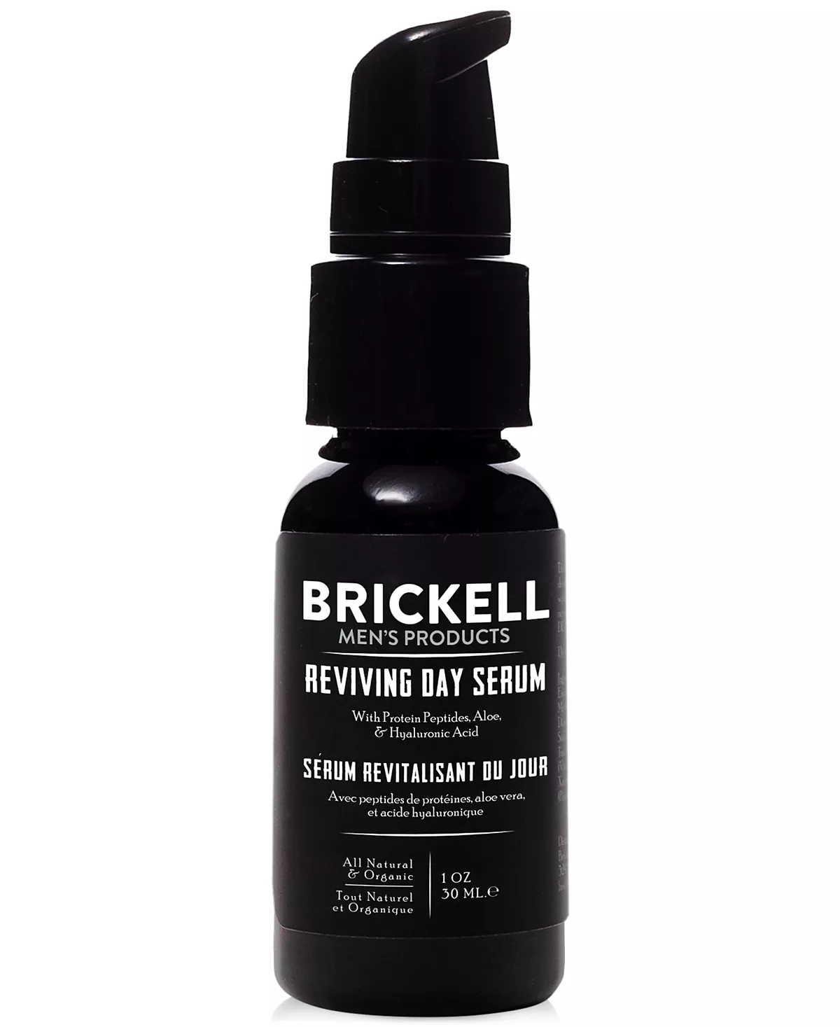 Восстанавливающая сыворотка для лица с гиалуроновой кислотой Brickell Men's Products, 1 унция.