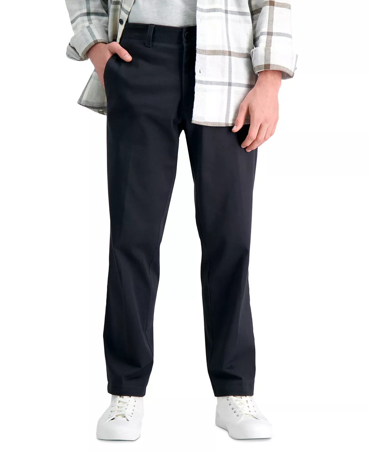 Мужские комфортные брюки прямого кроя Life Khaki от Mens Life 7590₽