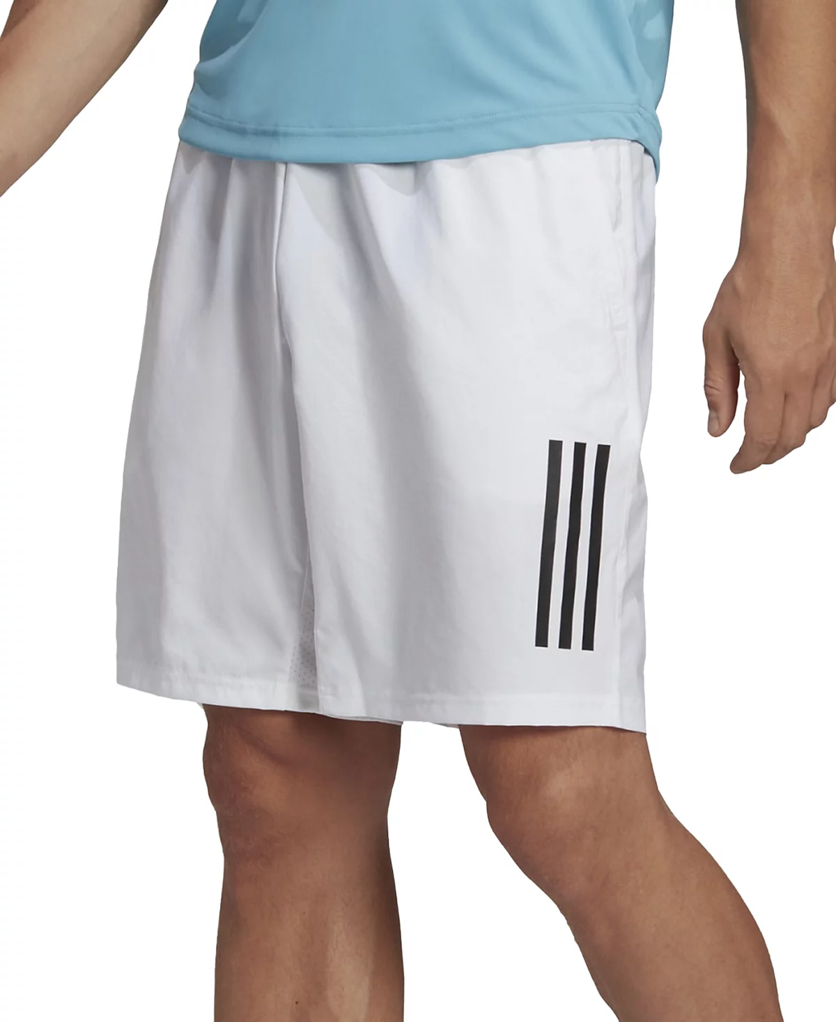 мужские шорты adidas Club Tennis в 3 полосы длиной 9 дюймов
