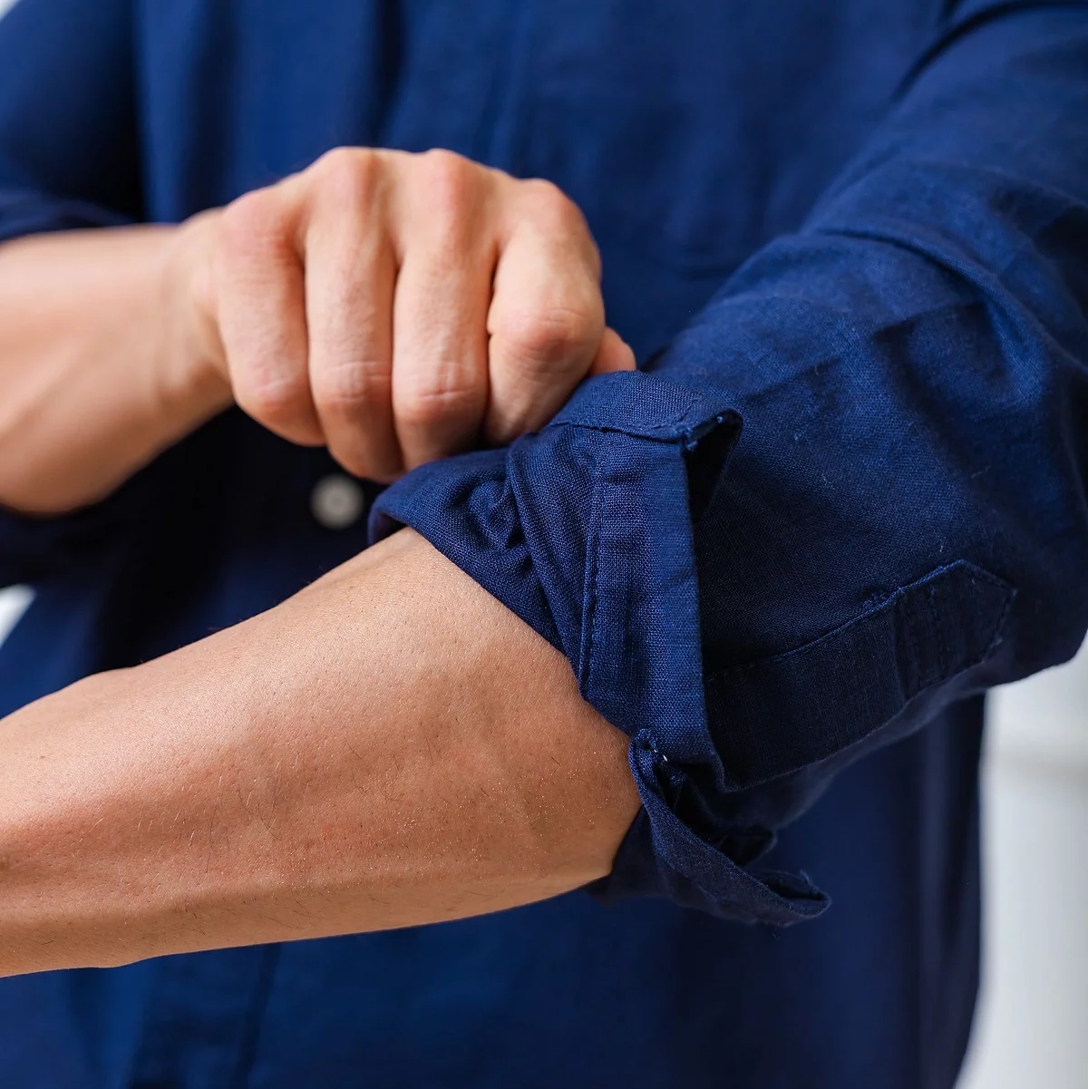 Hope - Henry Men's Linen Button Down Shirt