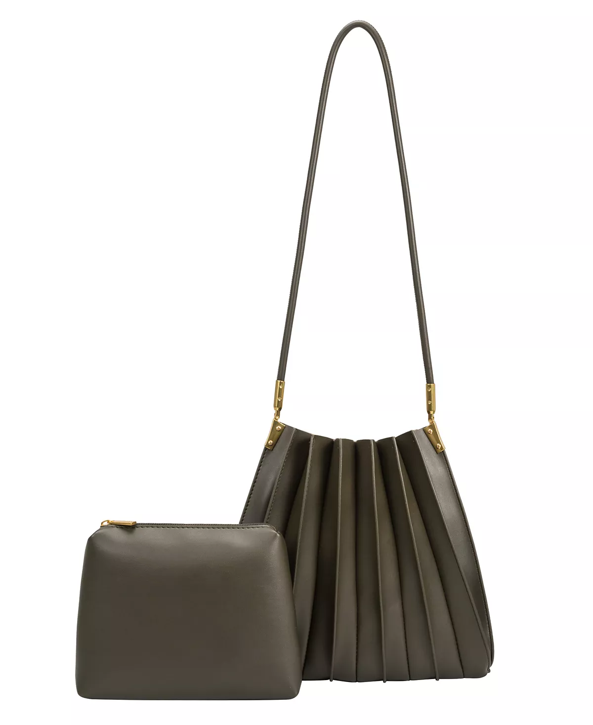 Женская плиссированная сумка Carrie через плечо 22790₽