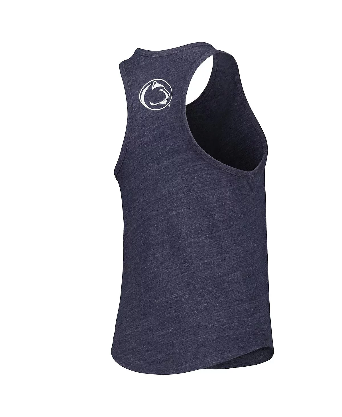 Womens League Collegiate Wear Heather Navy Penn State Nittany Lions Two-Hit Intramural Tri-Blend Scoop Neck Racerback Tank Top 5290₽