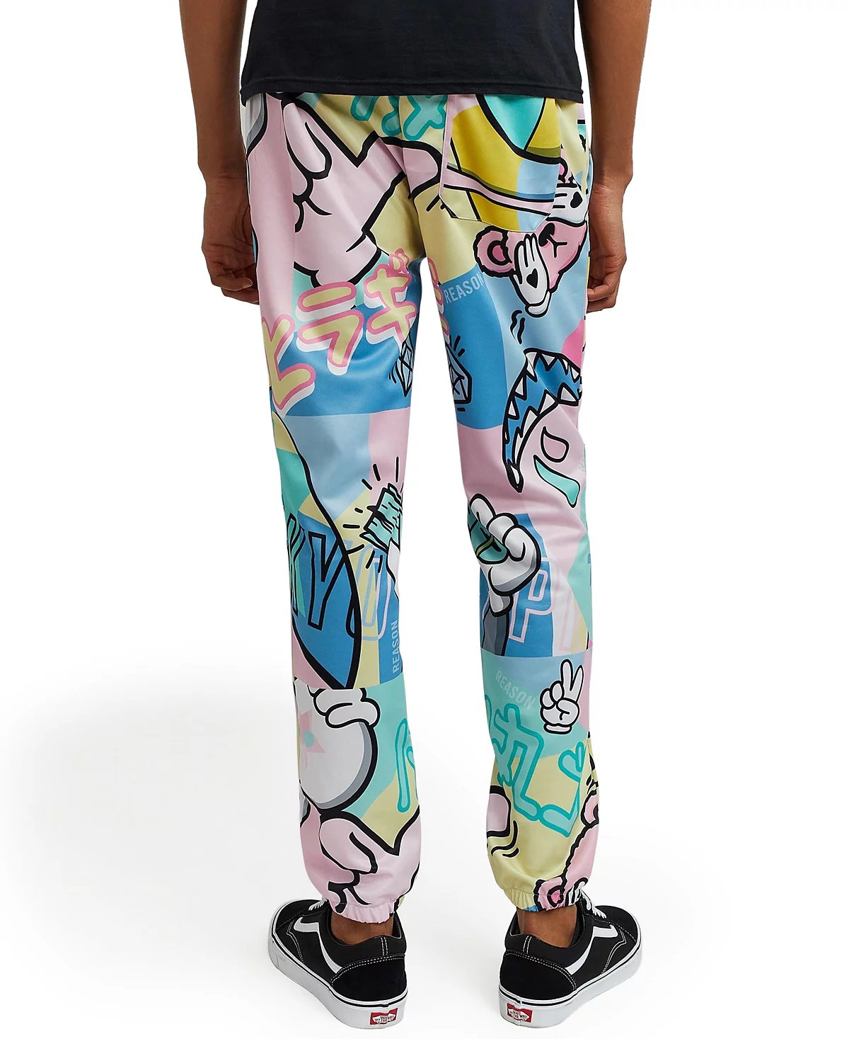 Reason Mens Big and Tall Kawasaki Drawstring Joggers 9290₽