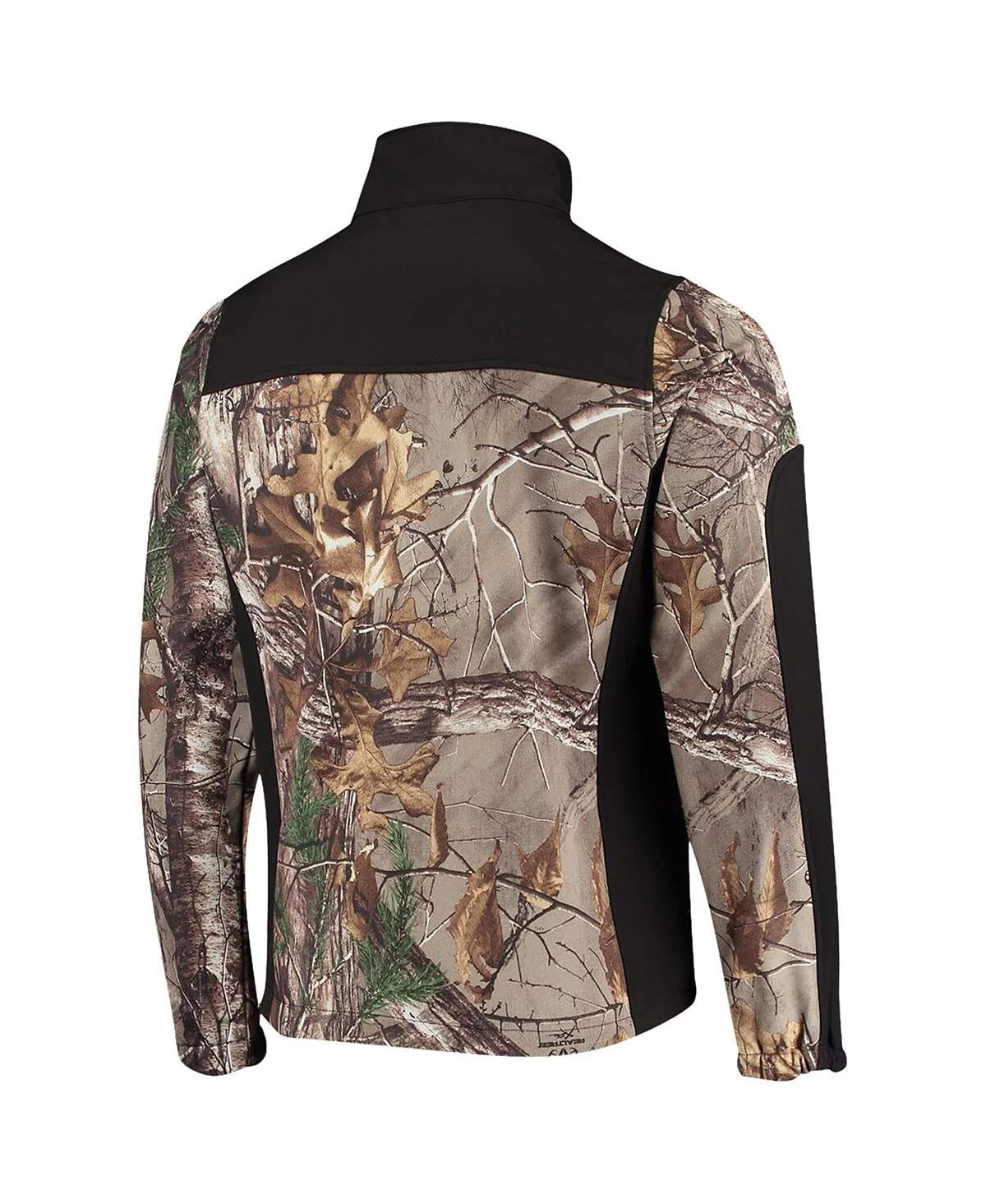 Men's Dunbrooke Realtree Camo, Black Atlanta Falcons Circle Hunter Softshell Full-Zip Jacket