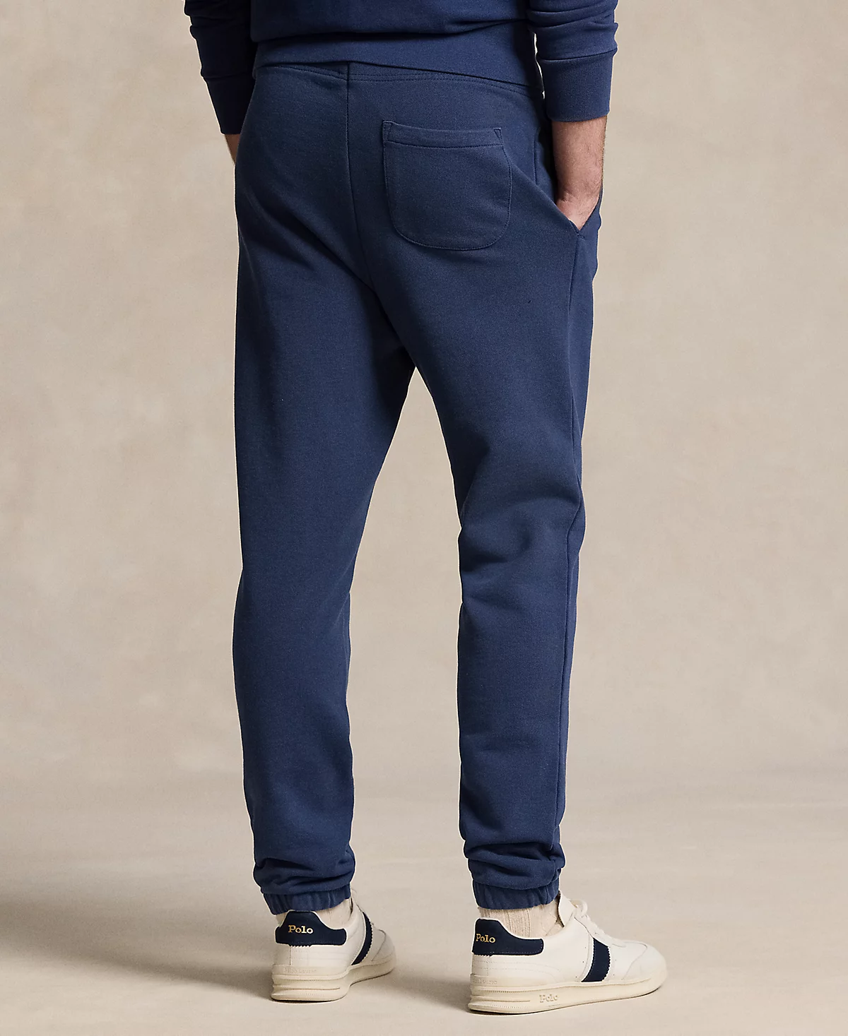 Мужские махровые спортивные брюки Polo Ralph Lauren с петлей на спине