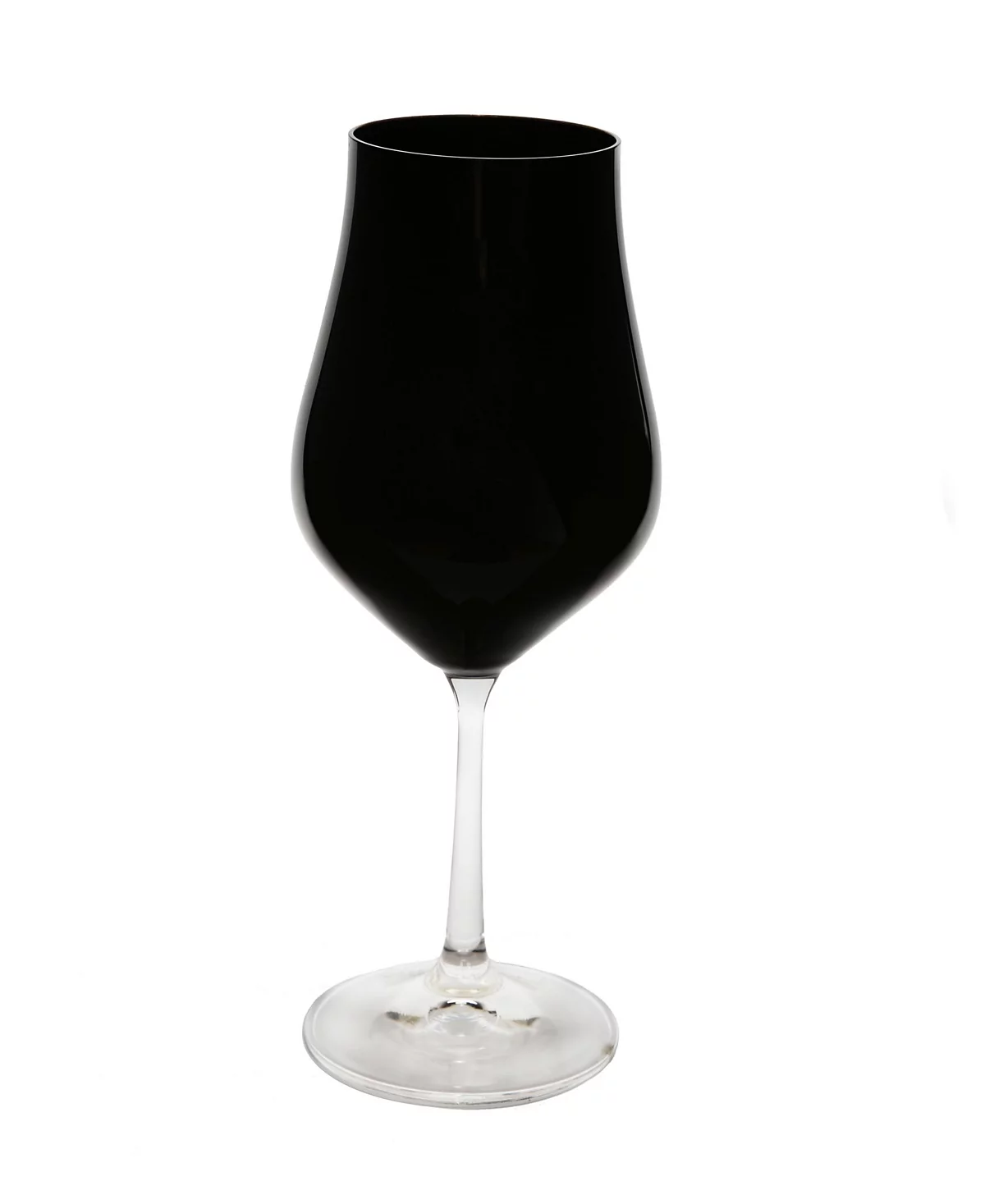 Black Wine Glasses with Stem 9